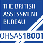 OHSAS 18001 (Occupational Health & Safety Management) logo